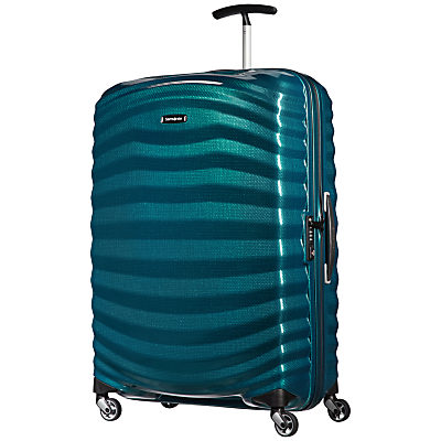Samsonite Lite-Shock 4-Wheel 75cm Large Suitcase Petrol Blue Samsonite Lite-Shock 4-Wheel 75cm Large Suitcase Petrol Blue